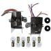 FORD MUSTANG 1965-1966 KIT SUPPORTS 3 AMPOULES DE FEUX ARRIERE Taillamp 3 bulb Inserts SCOTT DRAKE C5ZZ-STL-13400 (2)