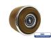 FORD MUSTANG 1967 BLOC CENTRALE BOULE DE VOLANT MARRON horn pad dark saddle SCOTT DRAKE C7ZZ-3623-SA