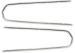 FORD MUSTANG 1967 PAIRE DE MOULURE DE PANNEAU DE PORTE DELUXE Deluxe door panel molding pair SCOTT DRAKE C7ZZ-6520970-1