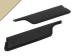 FORD MUSTANG 1967-1968 CABRIOLET PARE SOLEIL PARCHEMIN Convertible Sun Visors parchment SCOTT DRAKE C7ZZ-7604104-PR (2)