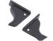 FORD MUSTANG 1969-1970 GARNITURE SPORTSROOF Fastback Trim Caps black pair SCOTT DRAKE C9ZZ-6331490/1A M3548G