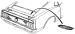 FORD MUSTANG 1969-1973 FASTBACK JOINT ENTRE COFFRE ET AILERON ARRIERE rear spoiler gaskets DANIEL CARPENTER C9ZZ-6344228