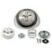 FORD MUSTANG 1969 BOUCHON DE RESERVOIR TRAPPE A ESSENCE DELUXE OUVERTURE POP GT Deluxe pop-open gas cap SCOTT DRAKE C9ZZ-9030-C (3)
