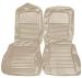 FORD MUSTANG 1967 COUPE SET COMPLET DE COUVRE SIEGE STANDARD PARCHEMIN Full Set Upholstery Standard Distinctive Industries Parchment for 1967 MUSTANG 68106 (2)