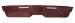 FORD MUSTANG 1967-1968 CASQUETTE DE TABLEAU DE BORD ROUGE Dashes Direct Reproduction Dash Pads D21016703 (2)