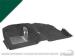 FORD MUSTANG 1971-1973 COUPE KIT MOQUETTE MOULES VERT FONCE Coupe molded carpet kit Dark green SCOTT DRAKE CAR71-CP-DG