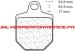 BREMBO RC RACING EXTREME PLAQUETTES RACING AVANT 07GR76RC KTM SX 450 SMR 2007-2010