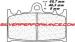 CARBONE LORRAINE PLAQUETTES AVANT 2251 XBK5 HUSABERG FS 650 SM 2001-2011