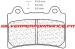 CARBONE LORRAINE PLAQUETTES AVANT 2253 A3+ par forme