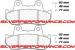 CARBONE LORRAINE PLAQUETTES AVANT 2289 A3+ par forme
