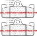 BREMBO SR / SC SINTER RACING ROAD PLAQUETTES AVANT 07BB10SR 2329 APRILIA SXV VAN DEN BOSH REPLICA 450 2008-2011