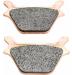 CARBONE LORRAINE PLAQUETTES ARRIERE 2370 RX3 HARLEY DAVIDSON XL 883 C SPORTSTER 53 custom 1998-1999