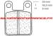 CARBONE LORRAINE PLAQUETTES AVANT 2377 XE7 / XC7 / EN10 BETA ZERO 250 1991-2010