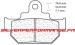 CARBONE LORRAINE PLAQUETTES AVANT 2387 A3+ SUZUKI VL INTRUDER 125 LC 2000-2008