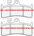 CARBONE LORRAINE PLAQUETTES AVANT 2404 A3+ BERINGER ROAD/RACING 6 PISTONS