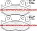 CARBONE LORRAINE PLAQUETTES ARRIERE 2451 ATV1 HONDA TRX R FOURTRAX 250 1986-1989