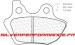 CARBONE LORRAINE PLAQUETTES ARRIERE 2958 RX3 HARLEY DAVIDSON FXSTB NIGHT TRAIN 1450 2000-2004