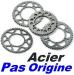 COURONNE ACIER PAS ORIGINE 525 40 Dents 1060840 HONDA CB 500 1/2/3 (pc26pc27pc32) 2000-2003