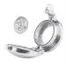FORD MUSTANG 1967-1968 TRAPPE A ESSENCE ALUMINIUM LEMANS Eleanor gas cap conversion kit