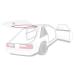 FORD MUSTANG 1974-1993 CANAL BORD DE VITRE hatch window glass edge channel DANIEL CARPENTER D4ZZ-6942058 (2)