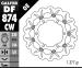 GALFER DISQUE DE FREIN AVANT WAVE 320 mm DF874CW TRIUMPH 865 THRUXTON 2004-2015 (2)