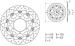 BREMBO DISQUE DE FREINS AVANT 310 mm SERIE ORO 78B40863 SUZUKI 600 GSXR 2008-2016 (2)