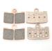 EBC HH PLAQUETTES AVANT FA454/4HH ETRIER ZTL2 (lot 4 plaquettes) par forme