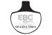 EBC HH PLAQUETTES AVANT FA094HH HARLEY DAVIDSON 1340 FLHTC ELECTRA GLIDE CLASSIC 1987-1998