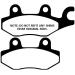 EBC HH PLAQUETTES SFA197HH SUZUKI UH 125 BURGMAN 2014-2020
