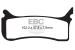 EBC HH PLAQUETTES AVANT EPFA406HH EXTREME PRO BERINGER 6 PISTONS NEW DESIGN