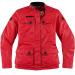 Blouson Femme Moto ICON AKORP JACKET MISCHIEF RED