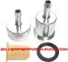 1 FILTRE A ESSENCE  6mm LAVABLE ANODISE CHROME* FFTCH (2)
