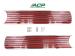 FORD MUSTANG 1965-1966 GRILLE DE PHARE tail light grille ACP FM-BT020 (2)