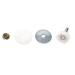 FORD MUSTANG 1971-1973 COUPE CABRIOLET FASTBACK KIT ROULETTE QUART DE FENETRE ARRIERE Quarter Window Roller ACP FM-BW071 D1OZ-57270A54/58-A (3)