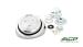 FORD MUSTANG 1967-1968 BOUCHON DE RESERVOIR TRAPPE A ESSENCE DELUXE ET SHELBY OUVERTURE POP (livr sans emblem) Deluxe pop-open gas cap ACP FM-EG012A C7ZZ-9030-WOE (2)