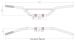 GUIDON HAUT QUAD + BARRE ET MOUSSE LONGUEUR 795MM HAUTEUR 110MM GUIMT32-6 (2)