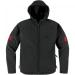 Blouson Moto ICON HOODLUX SOFTSHELL JACKET PURSUIT BLACK*
