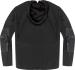 Blouson Moto ICON HOODLUX SOFTSHELL JACKET PURSUIT BLACK* (2)