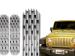 JEEP 2007-2014 JK INSERTS DE GRILLE POLI Grille Inserts Polished SCOTT DRAKE JP-190008-POLSH (2)