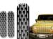 JEEP 1997-2006 TJ INSERTS DE GRILLE NOIR Grille Inserts Black SCOTT DRAKE JP-190018-BLACK (2)