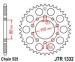 COURONNE ACIER PAS ORIGINE 525 42 Dents JTR133242 HONDA CB 500 1994-2004 (2)