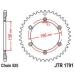 COURONNE ACIER PAS ORIGINE 525 46 Dents JTR1791.46 SUZUKI DR 650 SE 1996-2006 (2)
