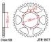 COURONNE ACIER PAS ORIGINE 520 45 Dents JTR197745 HONDA XL 250 1976-1977 (2)