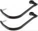 MOOSE RACING PROTECTION BARRE ALUMINIUM POUR MAINS 28mm CARBONE NOIR