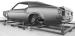 FORD MUSTANG 1969 SPORTROOF FASTBACK COQUE NEUVE body shell Musclecar gt MS69FB