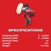 POLISSEUSE PONCEUSE 12V Milwaukee M12 Variable Speed Polishers/Sanders 2438-22X (6)