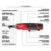 CLIQUET 1/4 LECTRIQUE 12V Milwaukee M12 FUEL 1/4 in. High-Speed Ratchets 2566-22 (3)