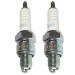 2 BOUGIES NGK CR6HS YAMAHA XVS DRAG STAR DRAGSTAR 250 2001-2003