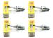 4 BOUGIES NGK DR9EA KAWASAKI ZR7 750 S/N 1999-2004