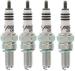 4 BOUGIES NGK CR8EIX IRIDIUM SUZUKI GSX F 650 2008-2016